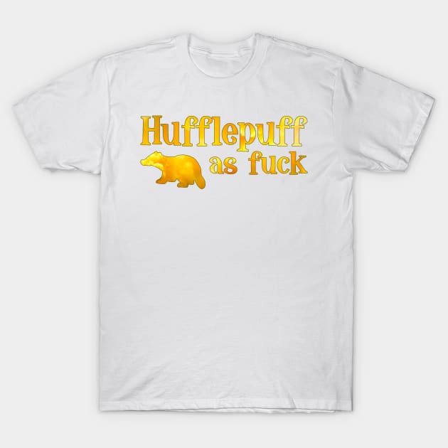 Yellow House Huffle AF T-Shirt by baranskini